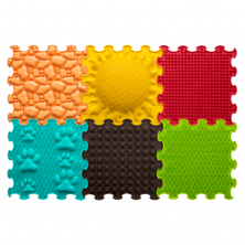 ORTOTO Puzzle Mats Set "Sunshine Garden"